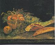 Vincent Van Gogh Still life with apple basket painting